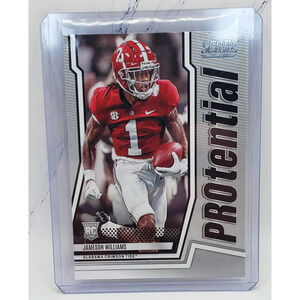 2022 Score Potential #P-JW Jameson Williams Detroit Lions RC Rookie Card Alabama